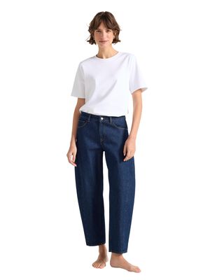 Trousers denim Barrel rinse