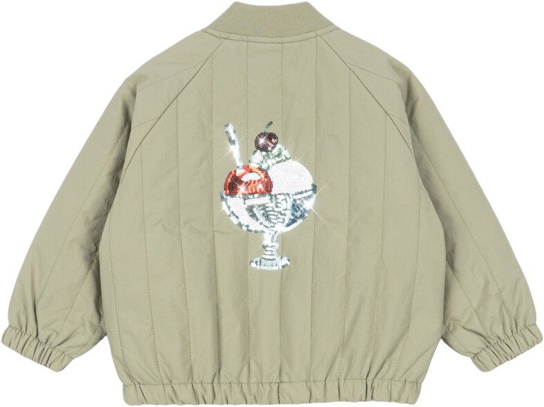 JUNO SEQUIN BOMBER JACKET