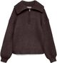 AWULLA LS HIGH NECK HALF-ZIP KNIT