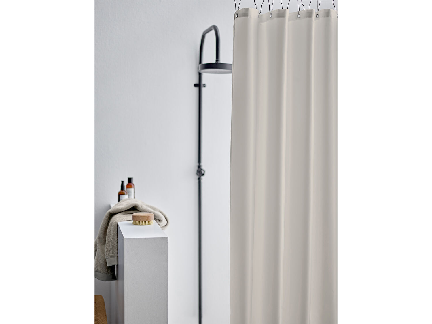 Duschdraperi 180 x 200 Comfort Beige