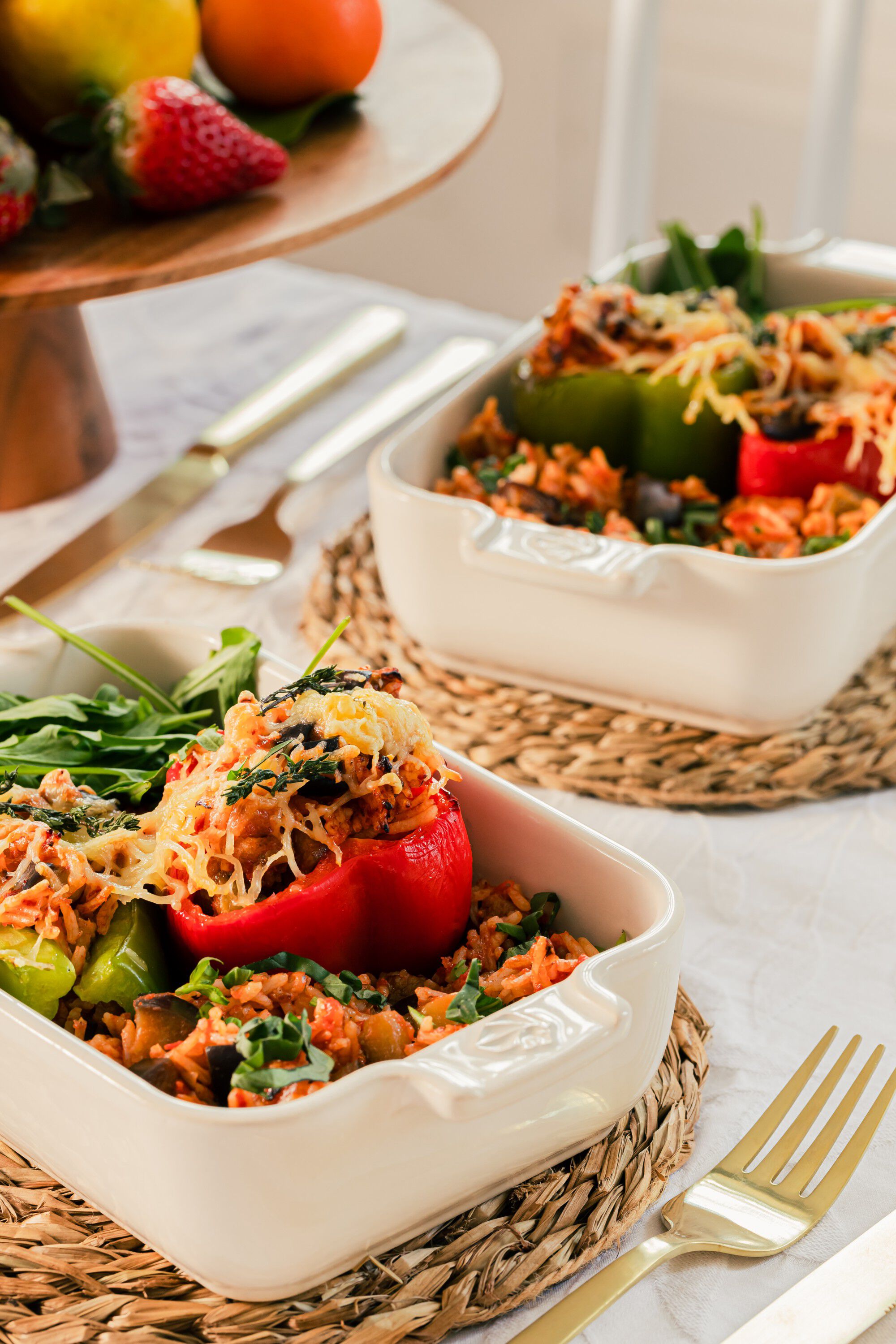 Appolia Rektangul&aelig;rt fad 22 cm Cremehvid