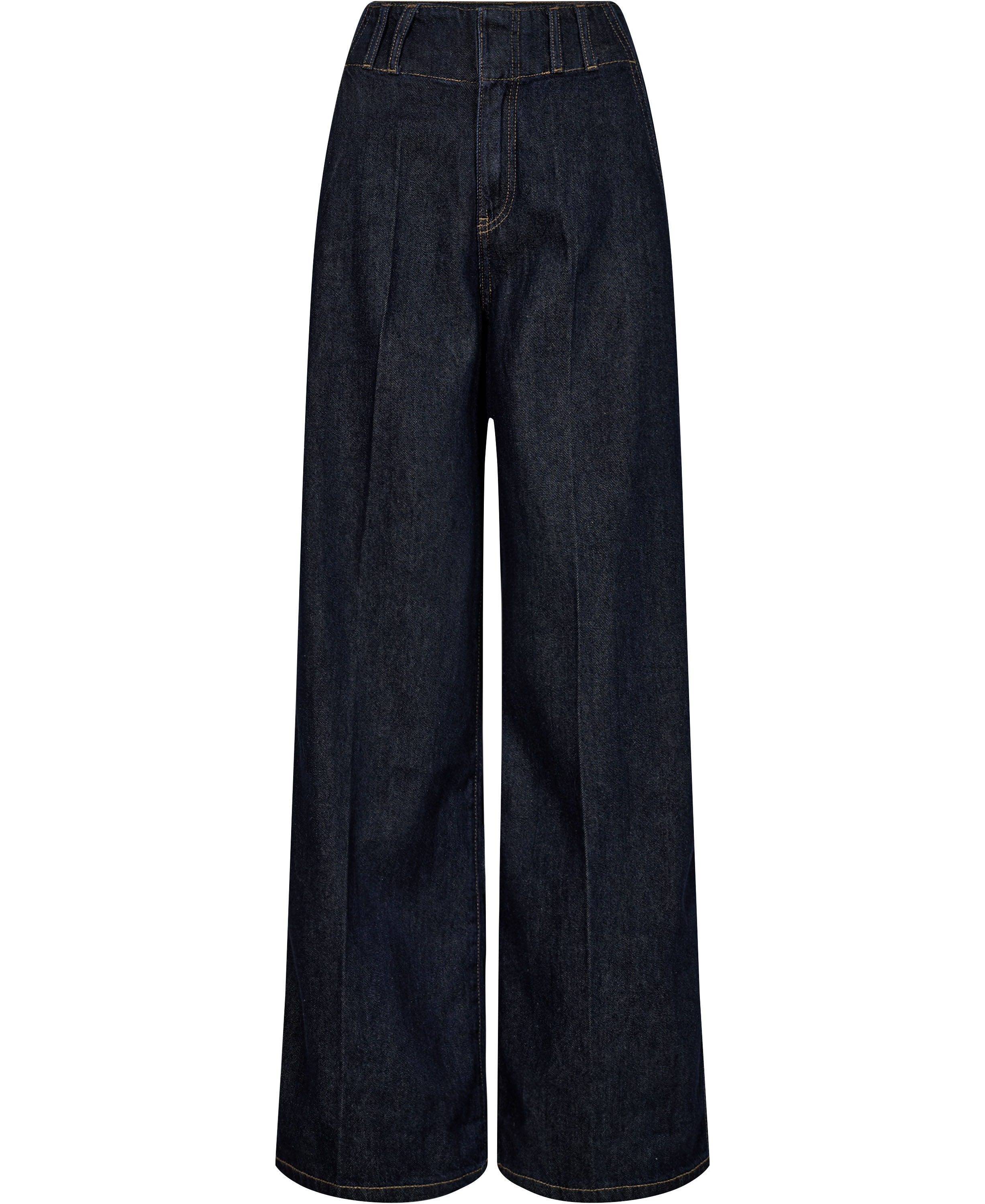 High waist straight jeans