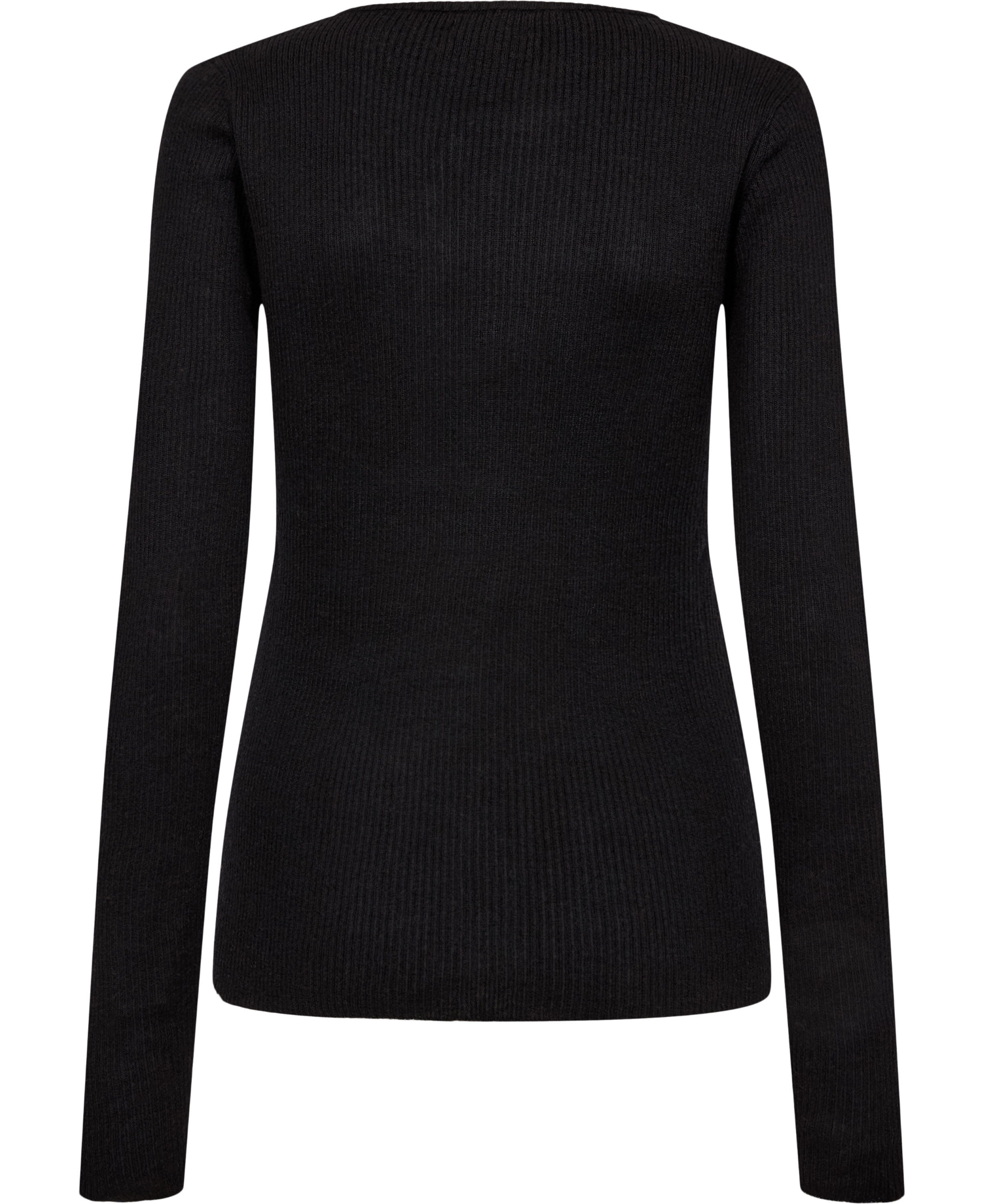 Torino 1 Strikket bluse - Merino uld mix