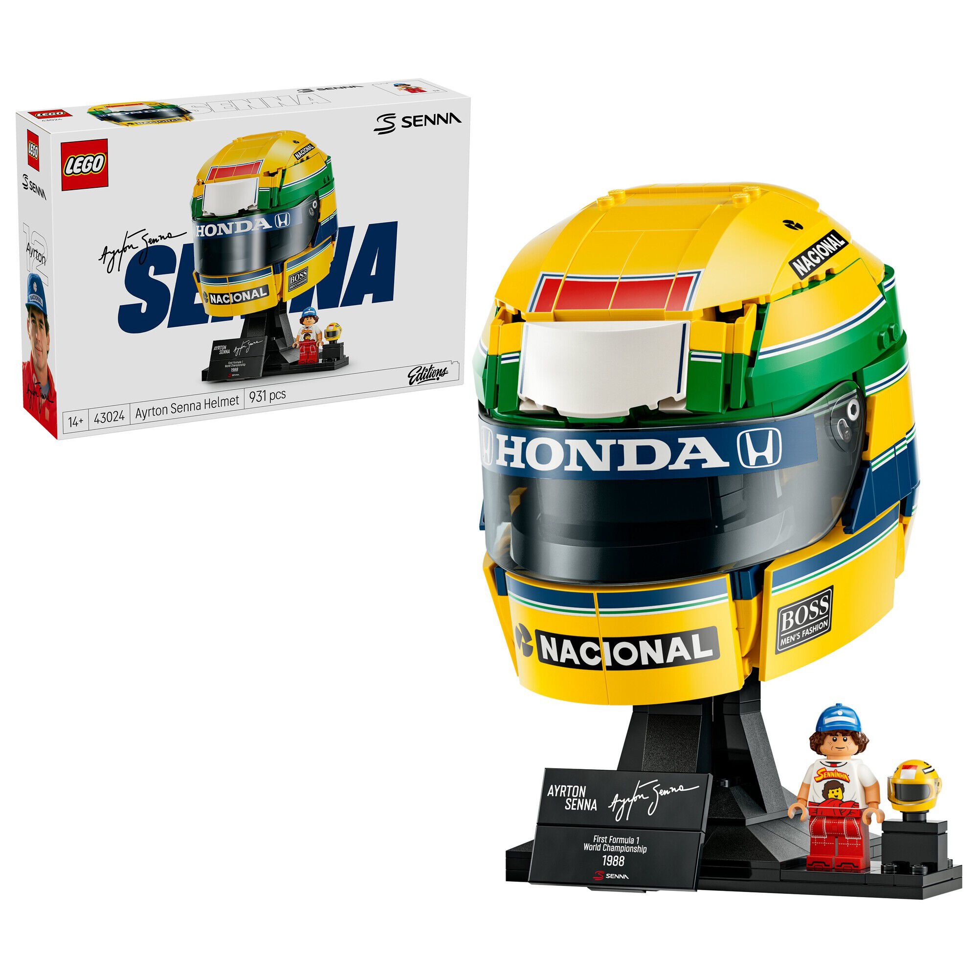 Ayrton Senna-hjelm 43024