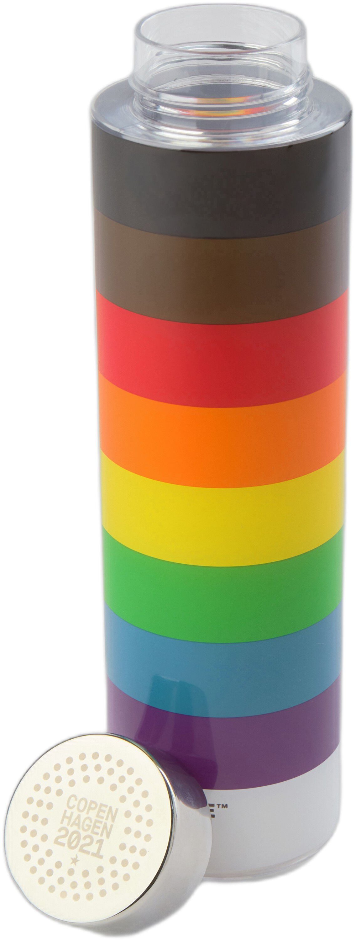 Pantone MA - DRINKING BOTTLE TRITAN Pride With Laser cut Log