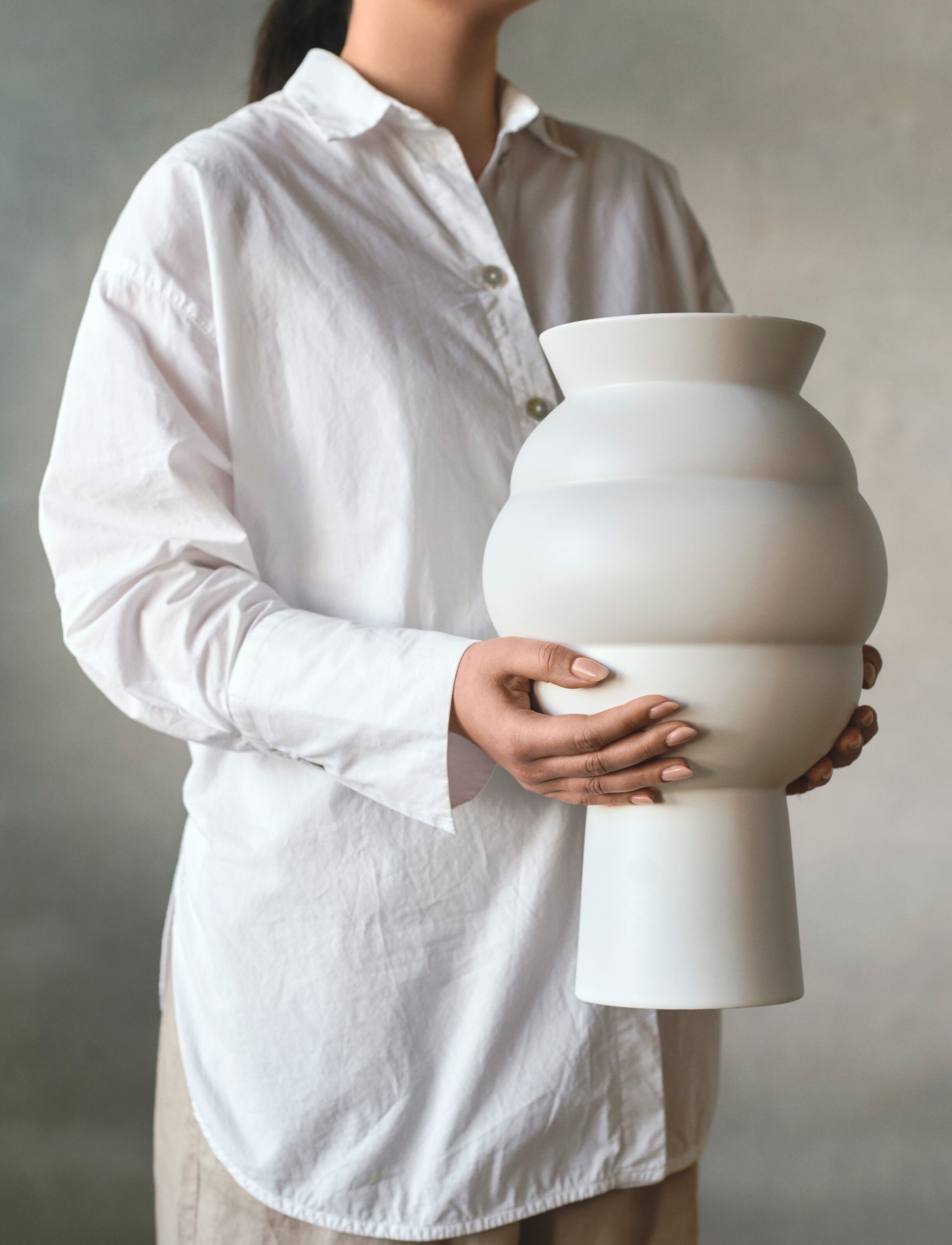 Tortus Archie vas No4 white