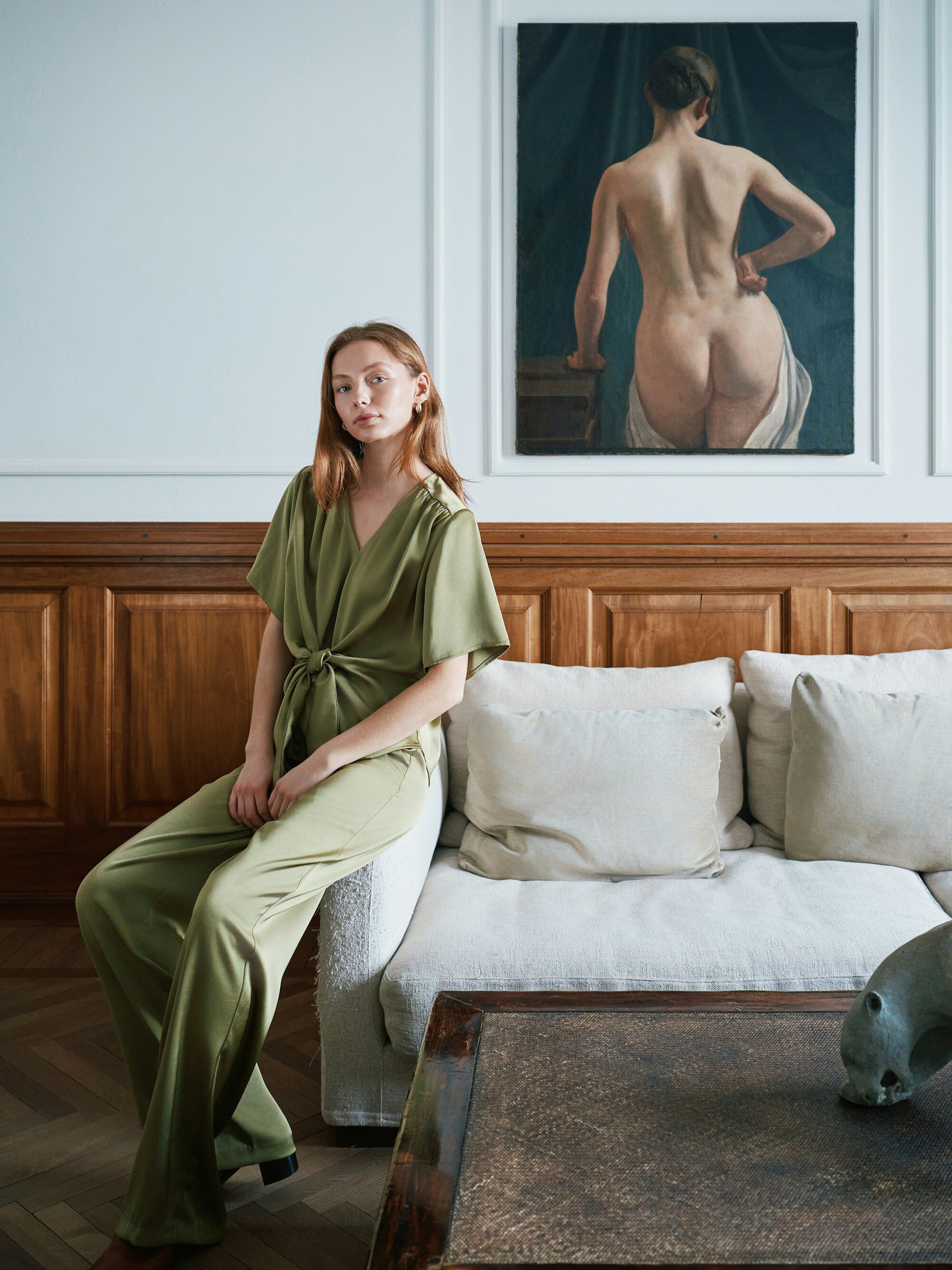 Casadia Heavy Sateen Blouse