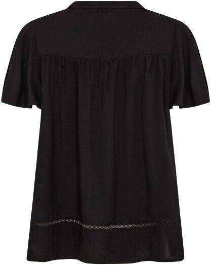 Curvy WA-SIA 44 Bluse Sort