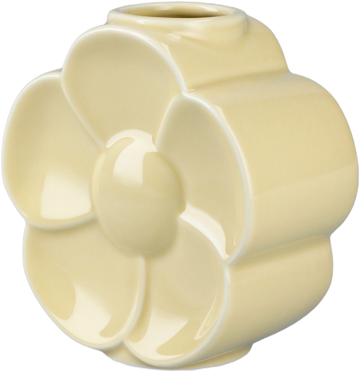 Flower Vase Sm&oslash;rblomst H11. 5 cm sand porcel&aelig;n