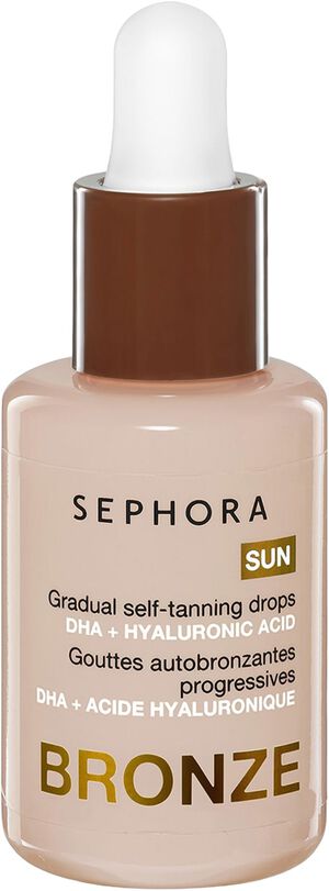 Progressiva brun-utan-sol-droppar - med DHA och hyaluronsyra