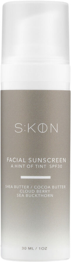 FACIAL SUNSCREEN - A HINT OF TINT SPF 30