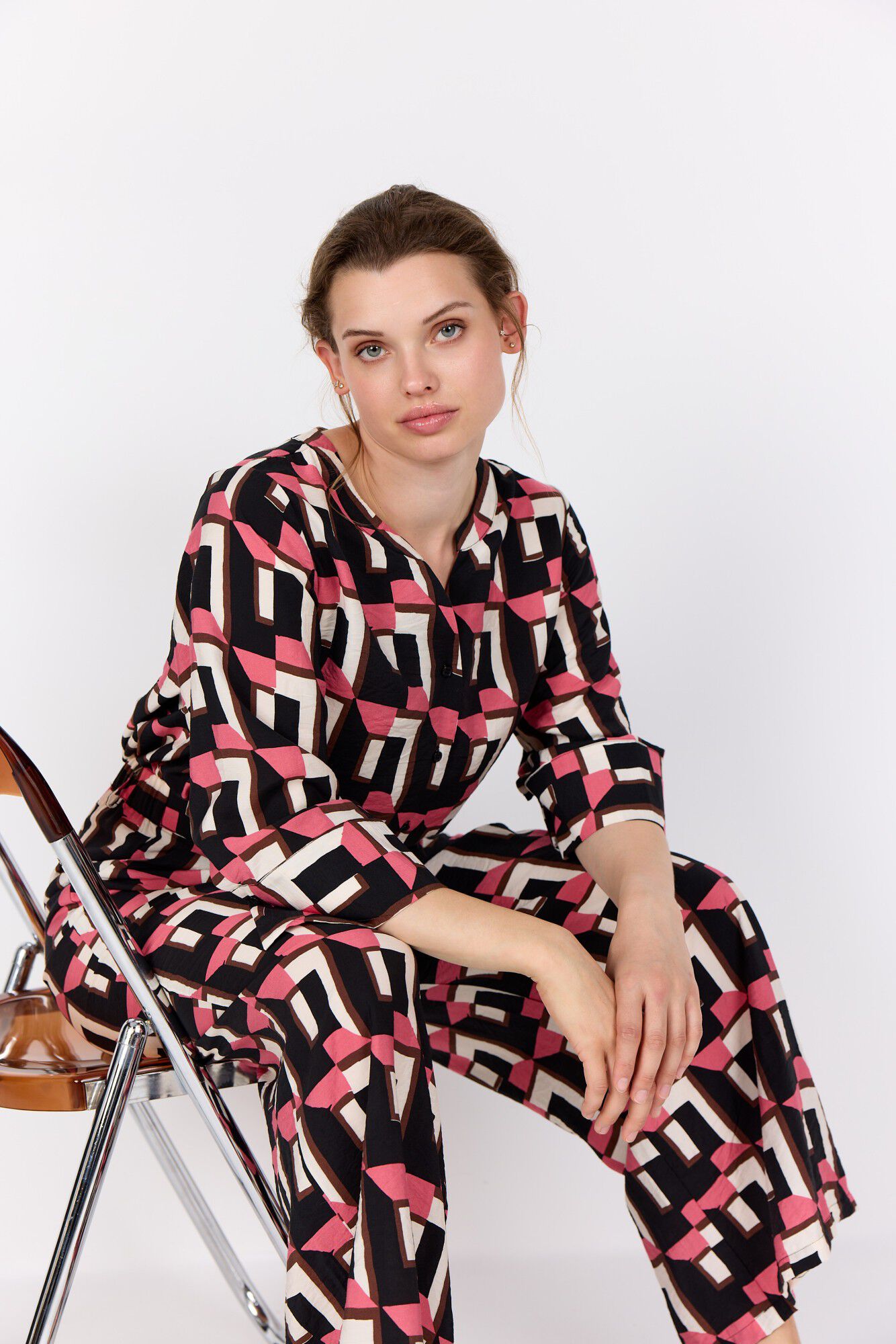 WA-SARENA 1 Bluse Rosa