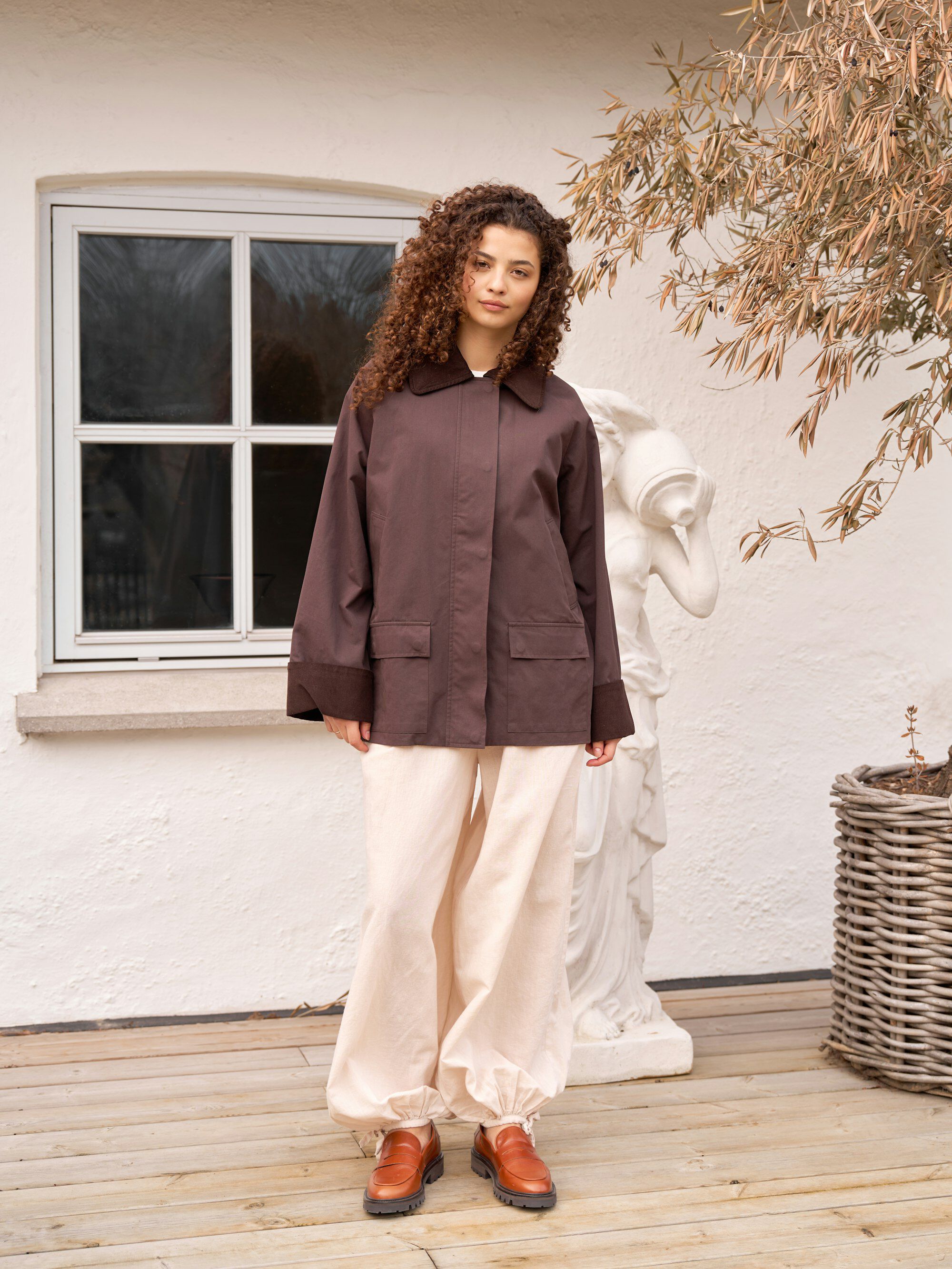 Roxane Balloon Linen Pants