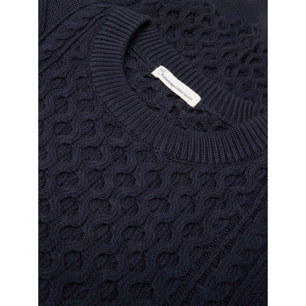 Organic Cotton Cable Knit GOTS