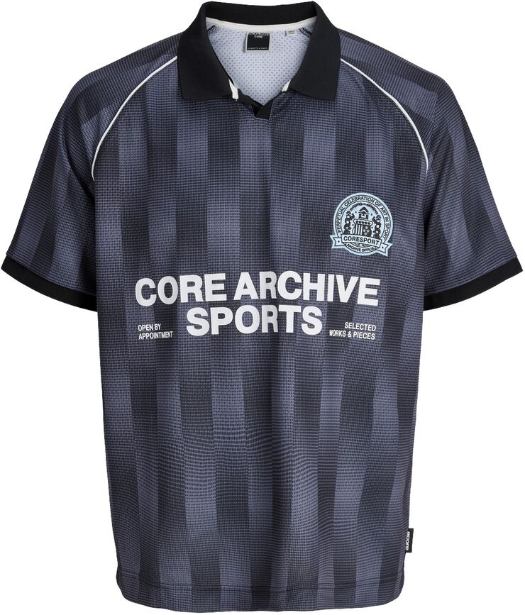 JCOBREEZE FOOTBALL AOP MESH TEE SS