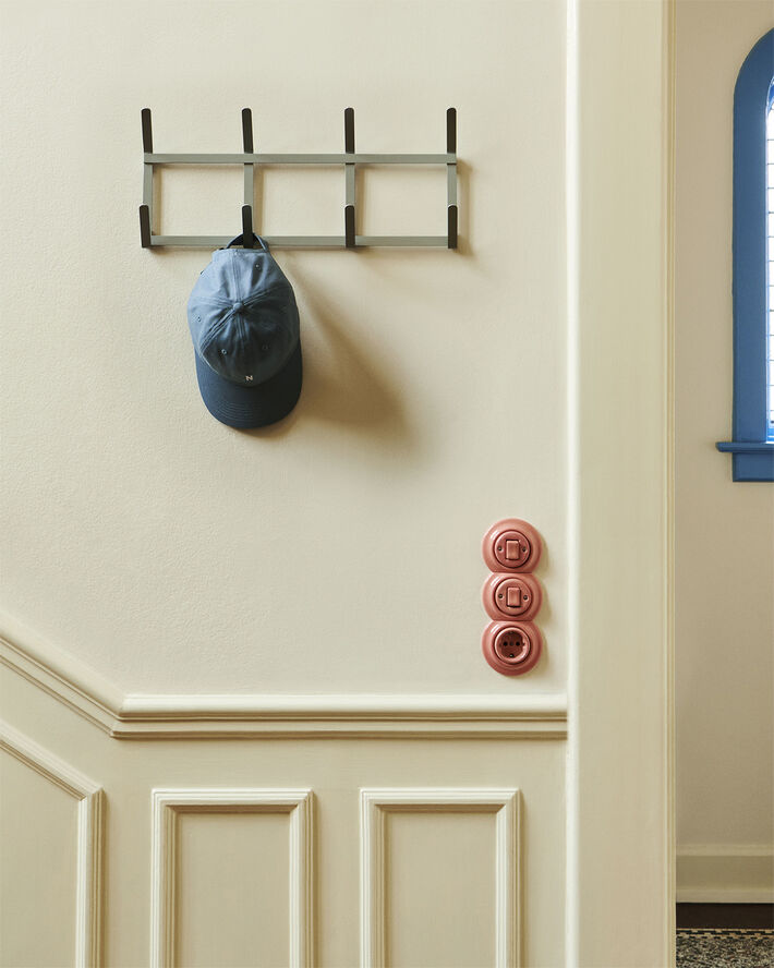 Tape Coat Rack-Small-Metallic grey