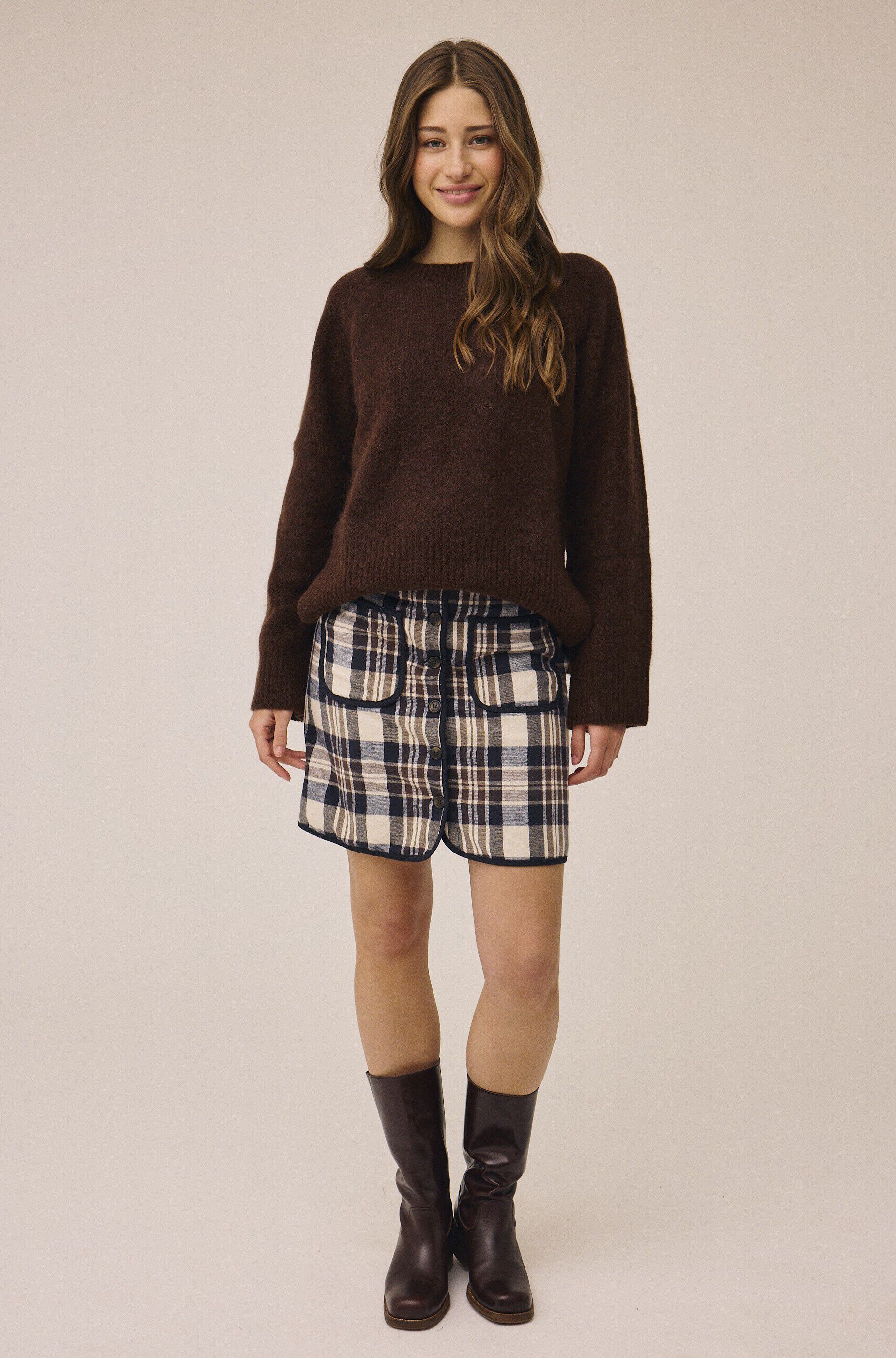 Mai 1 Striksweater - Mohairmix - RWS