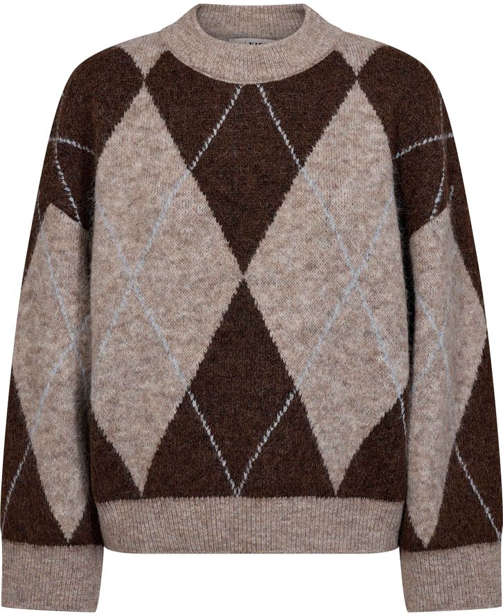 Harlekin knit pullover