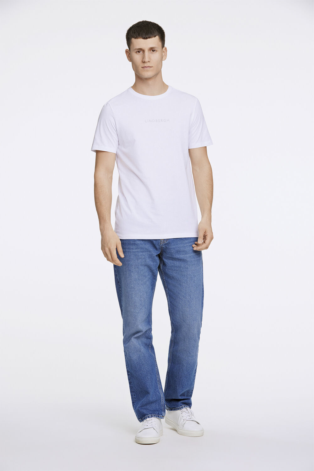 Lindbergh print tee S/S