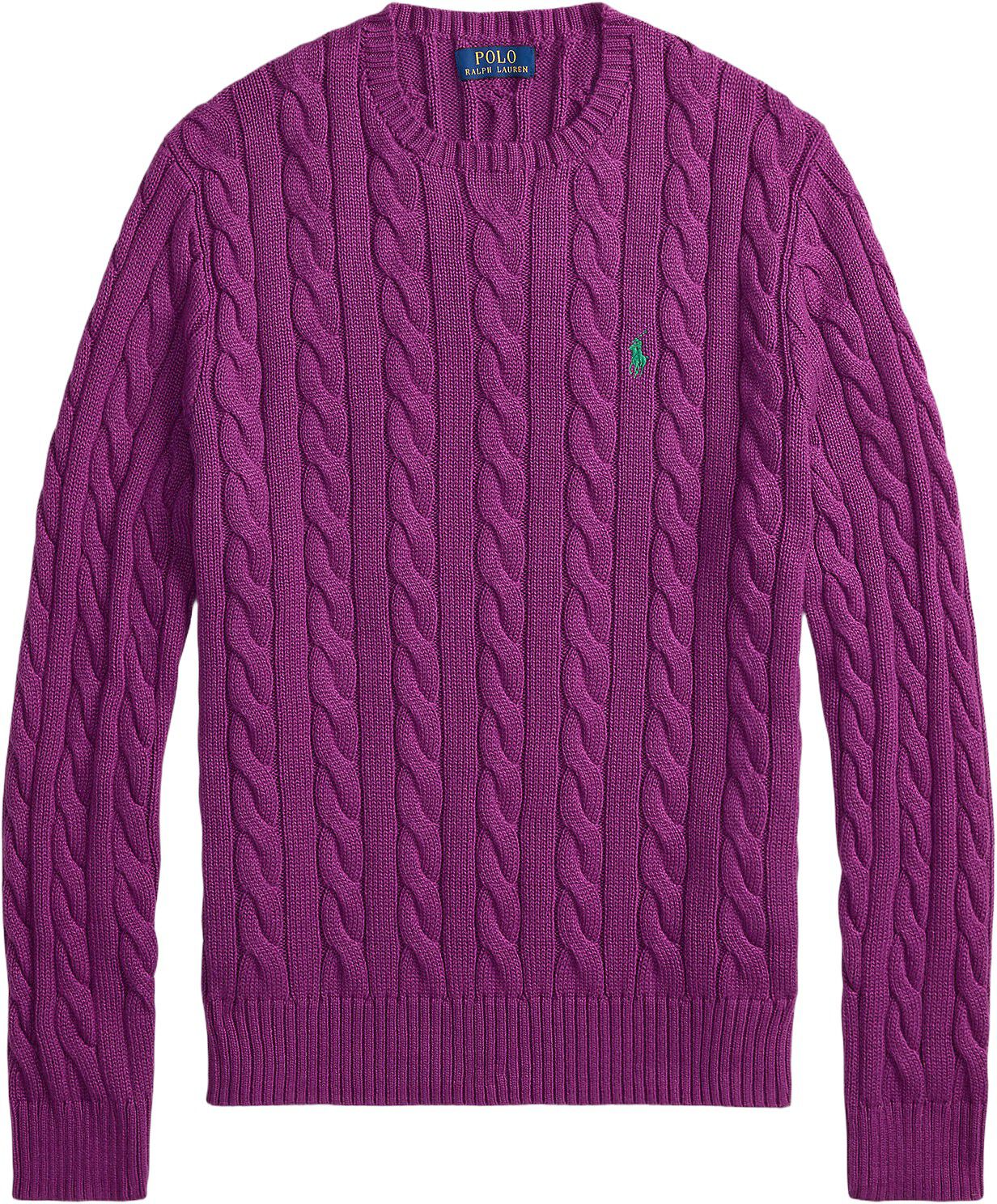 Cable-Knit Cotton Sweater