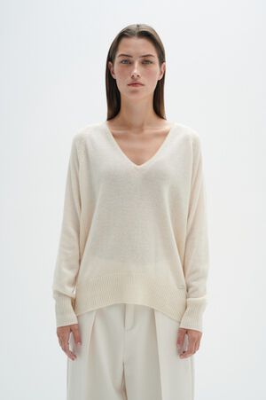 Lukka V-neck Pullover Premium - 100% Cashmere