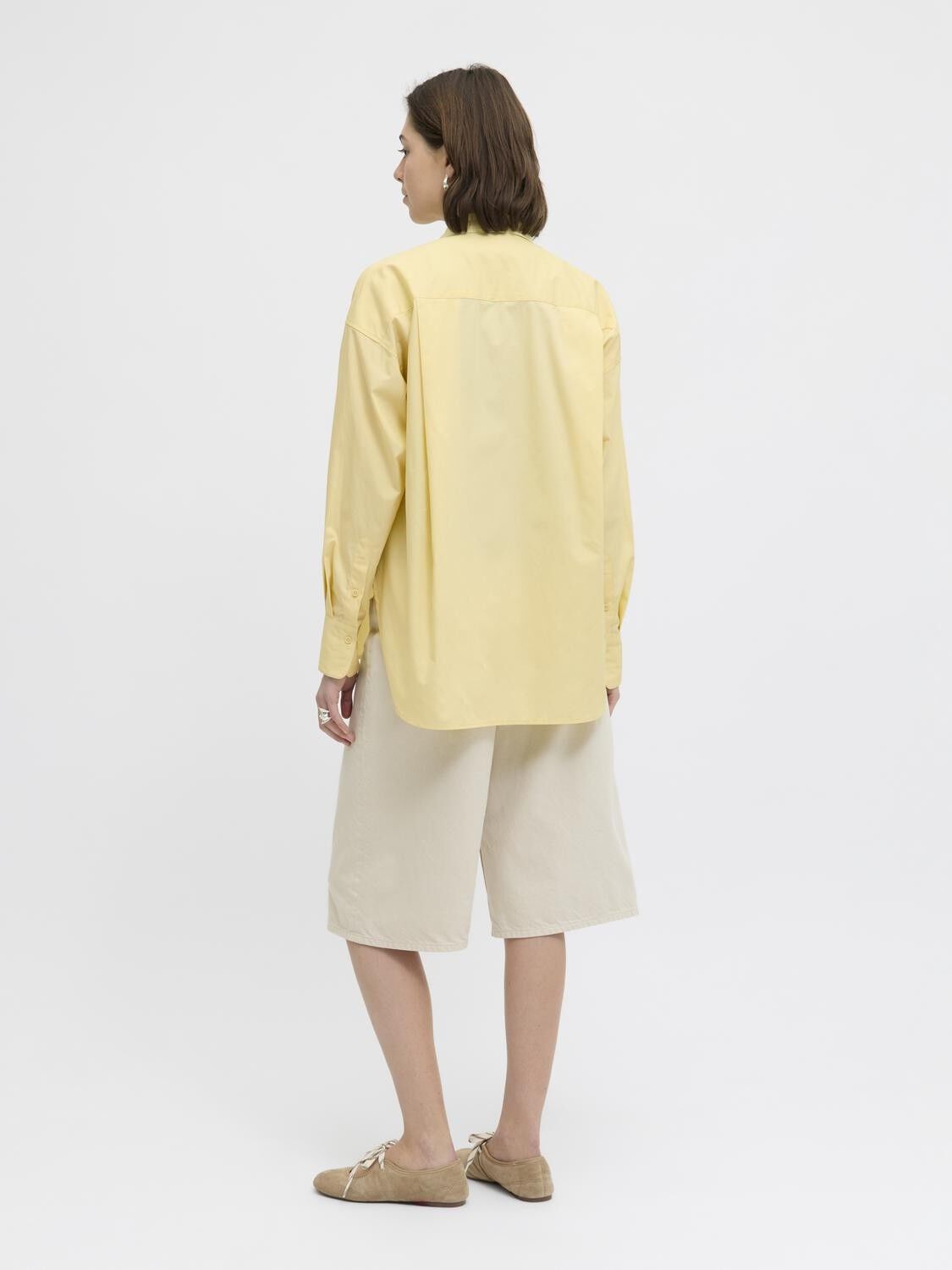 Jxjamie Ls Relaxed Poplin Shirt Wvn Noos