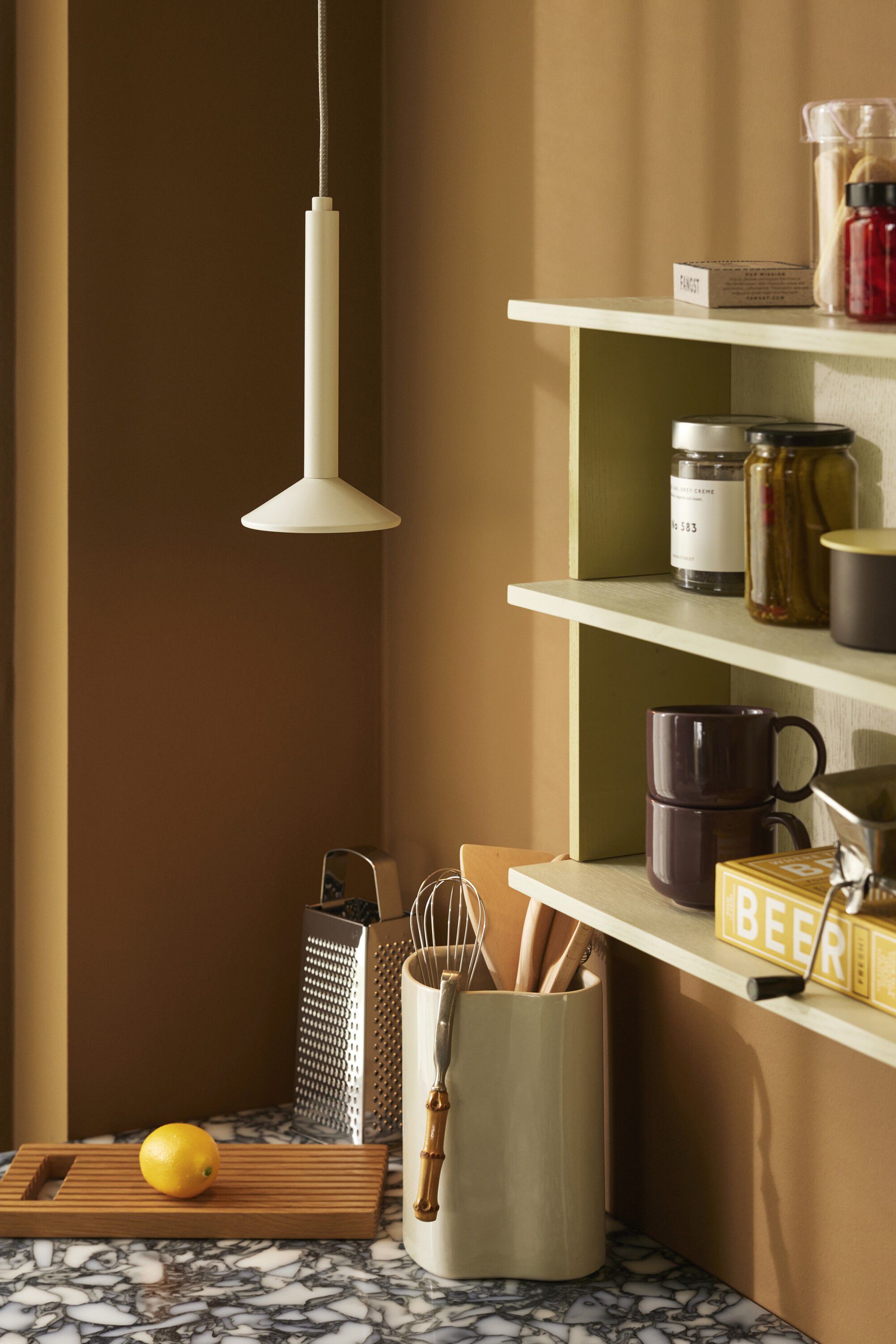 Pep Reol Gul/Gr&aring;