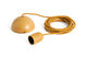Common Pendant Cord set - Amber Yellow