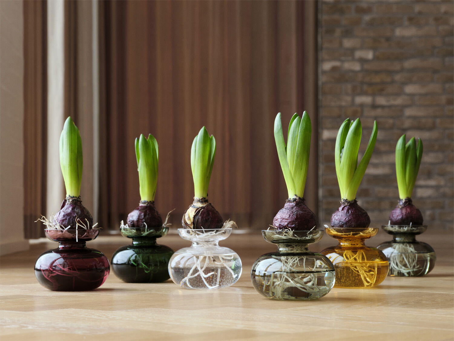 Vas Inu 11 x 9 cm Amber