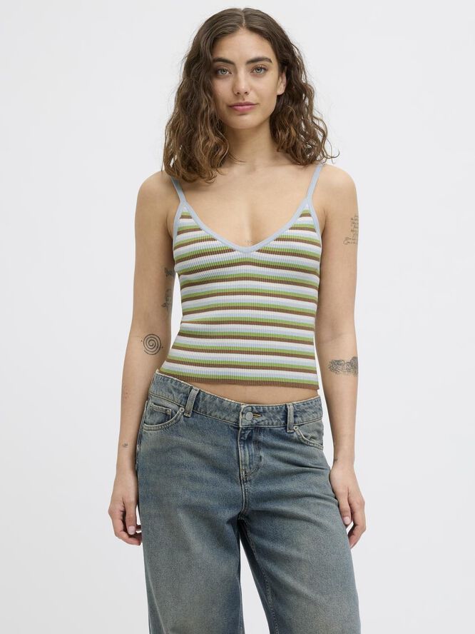 JXESTHER TIGHT SHORT TOP KNIT