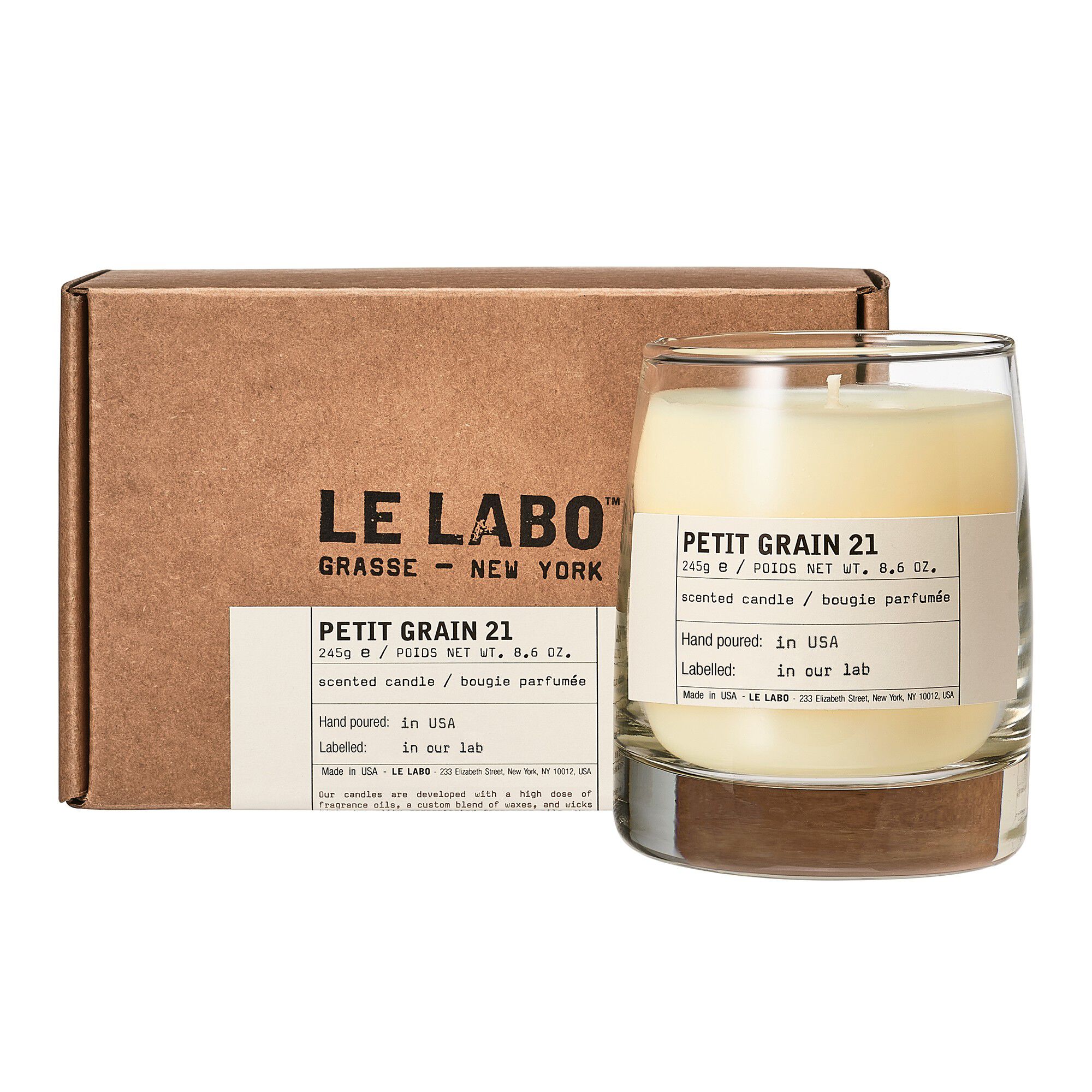 Petit Grain 21 - Classic Candle