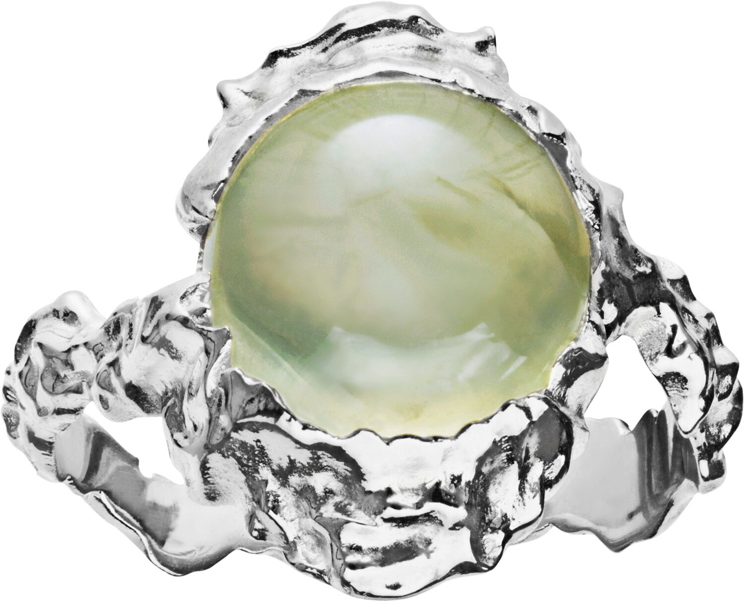 Gudinde Ring Prehnit