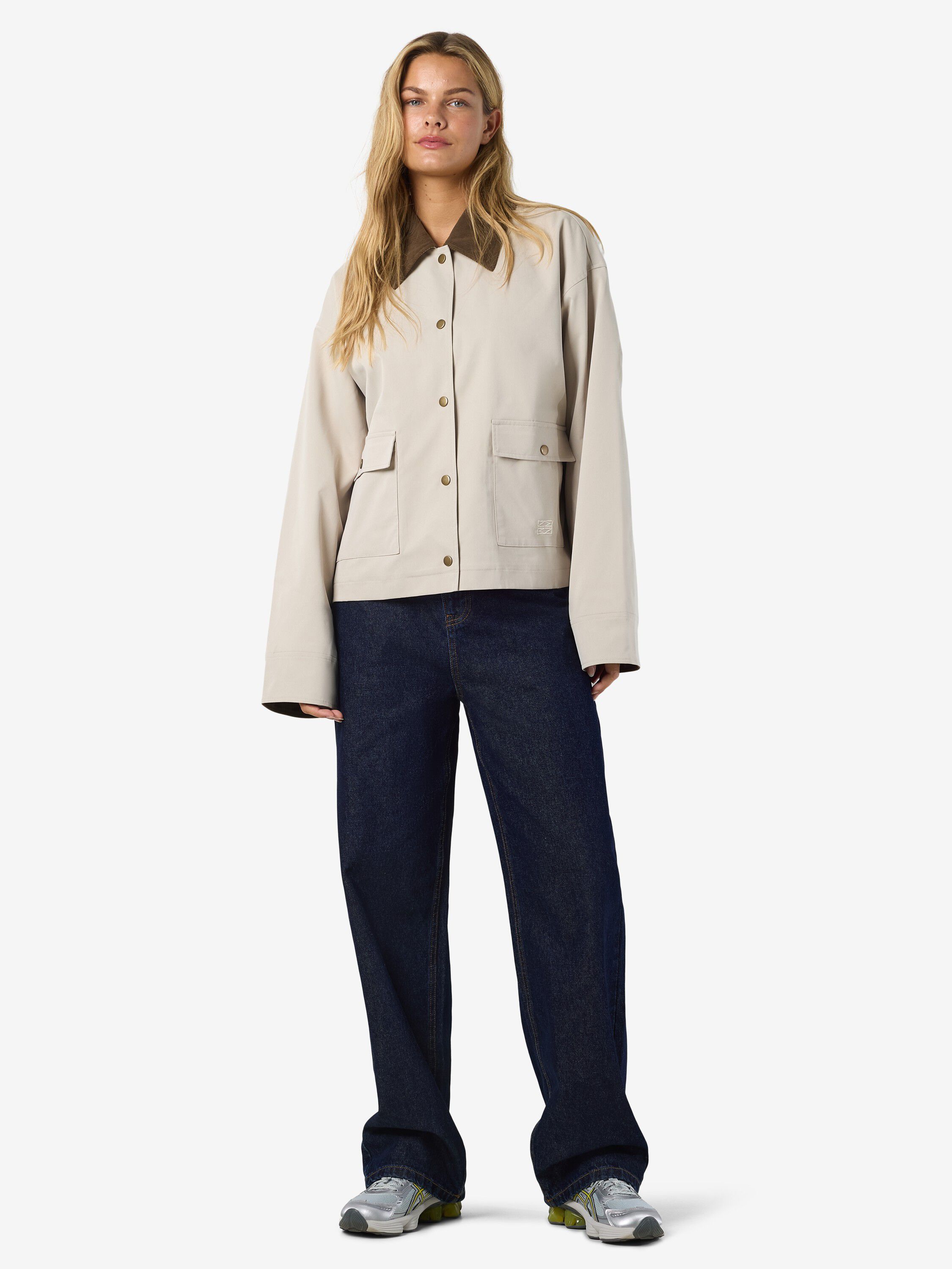 Nmnora Corduroy Collar Jacket Noos