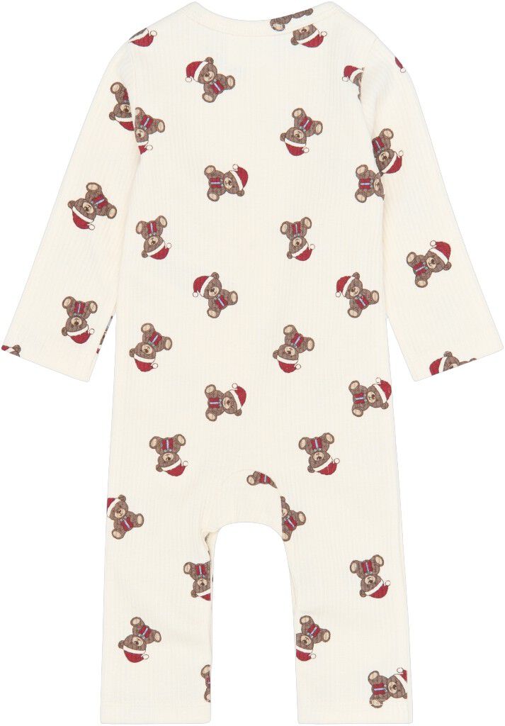 Tnsbholiday Teddy L_S Rib Jumpsuit