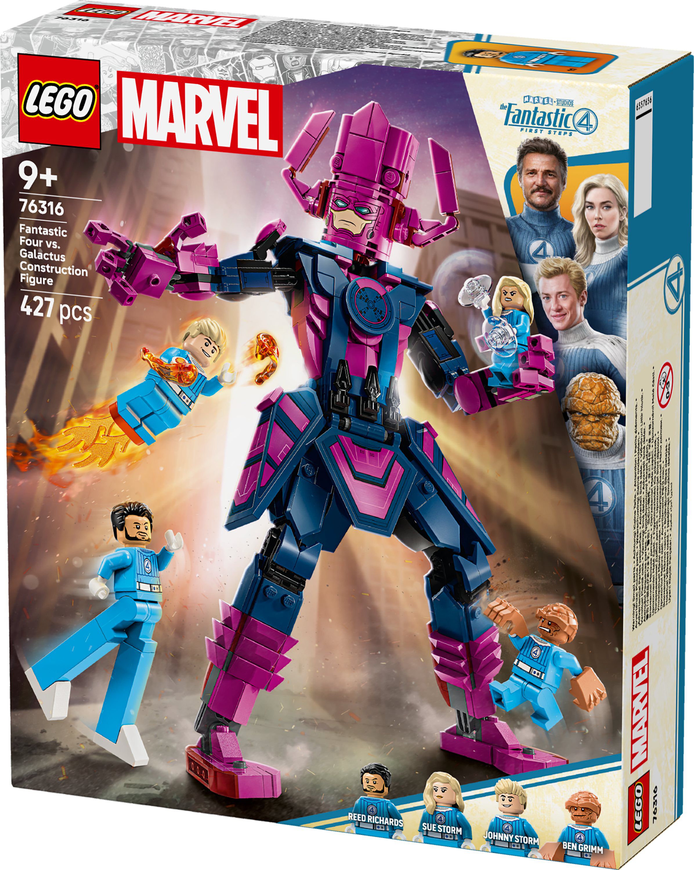 Fantastic Four mod Galactus-byggefigur 76316