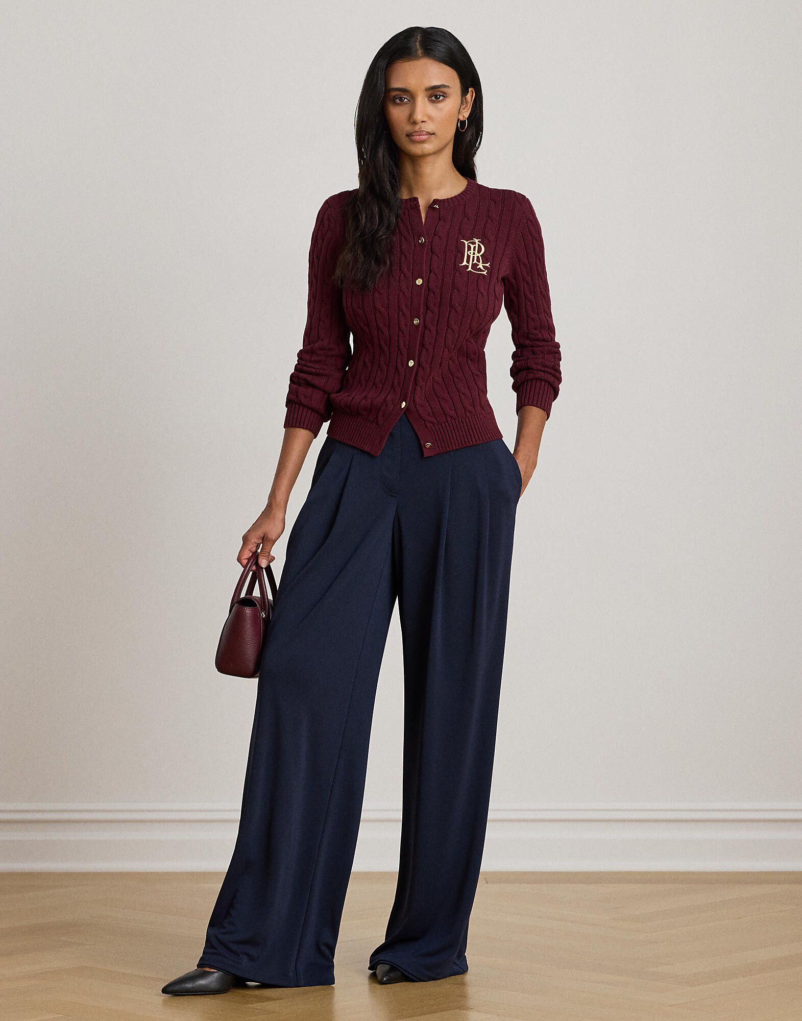 Cable-Knit Cotton Cardigan