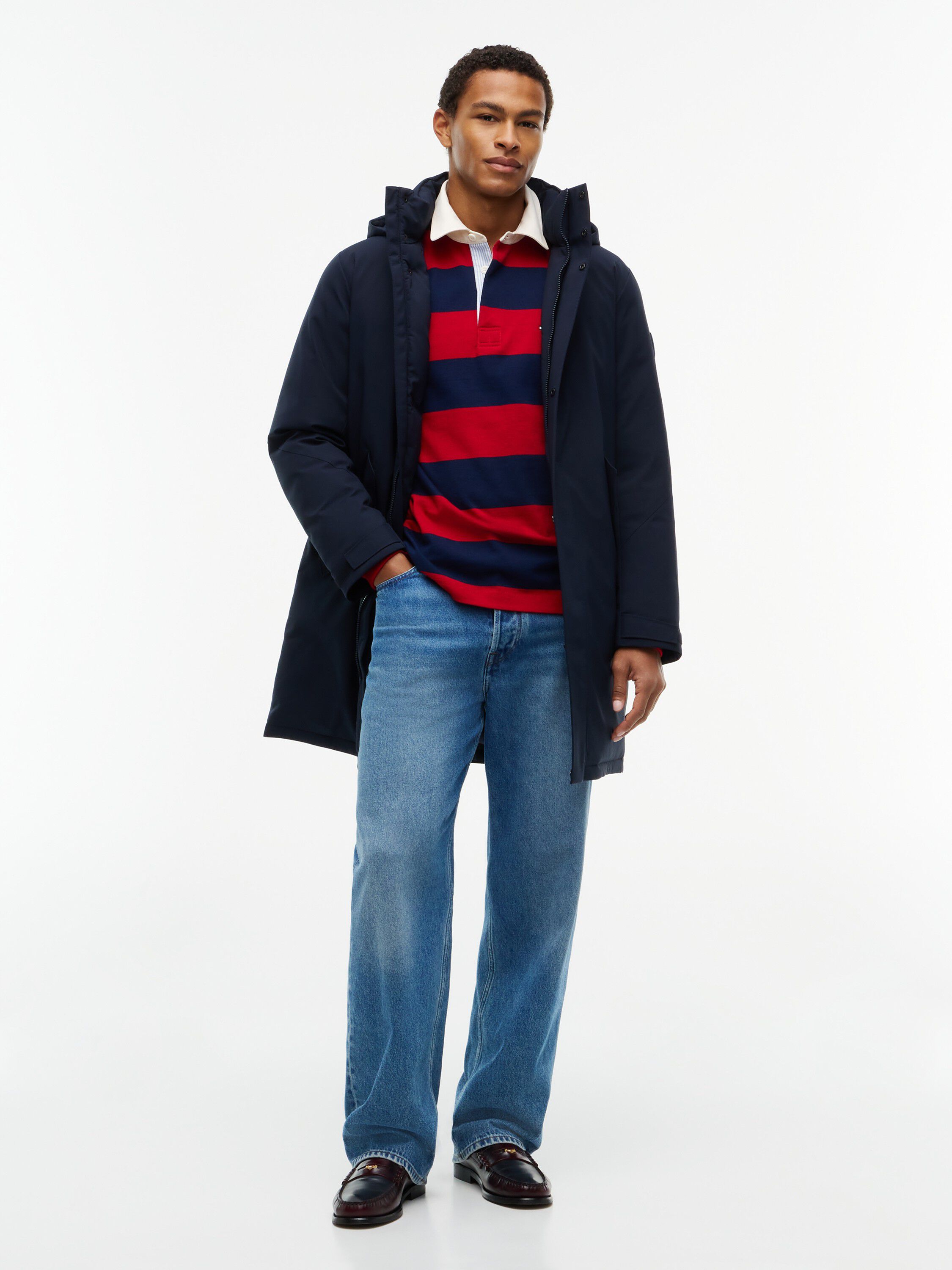 Performance Tech Hooded Padded Parka