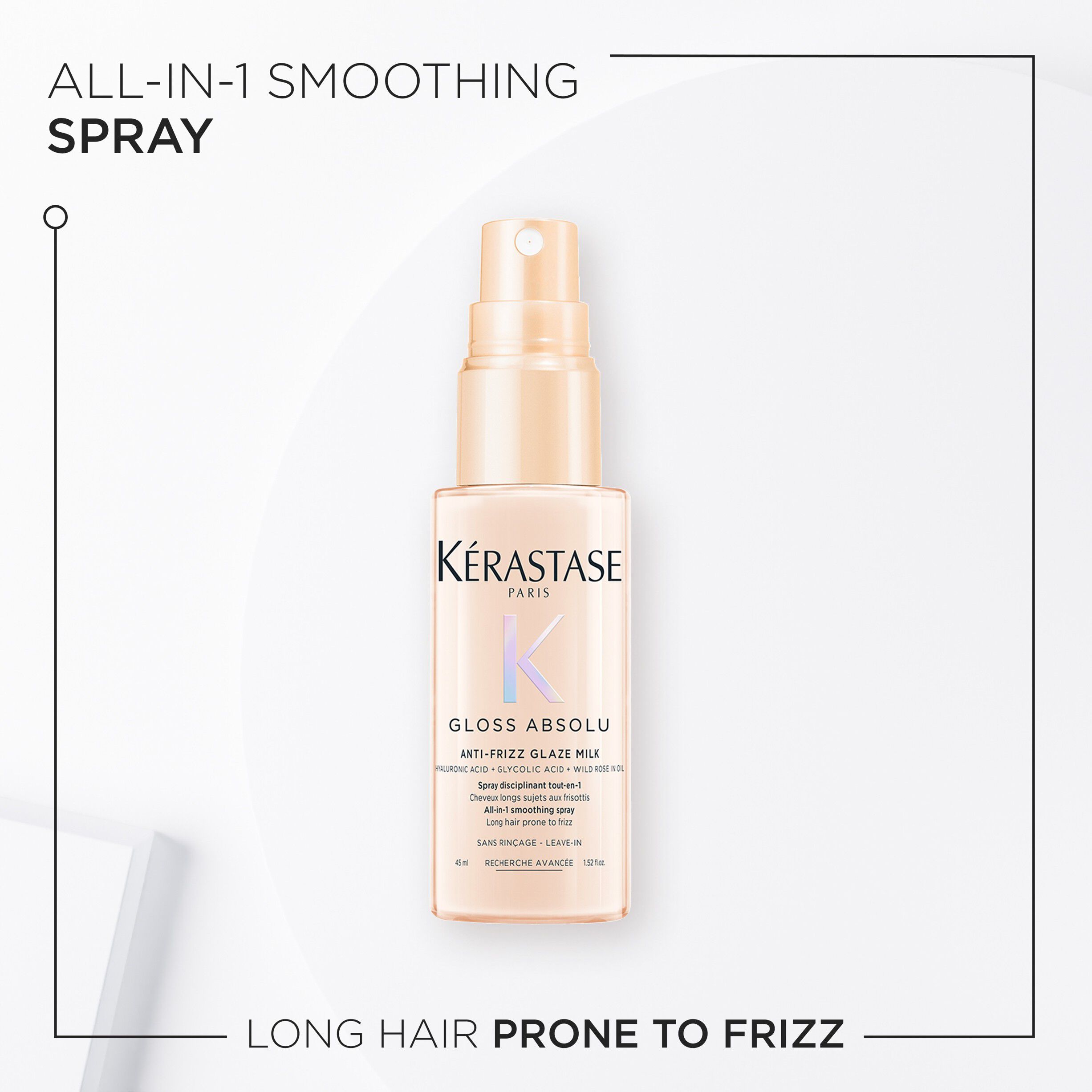 Gloss Absolu Anti-Frizz Glaze Milk Heat Protection Travel Size