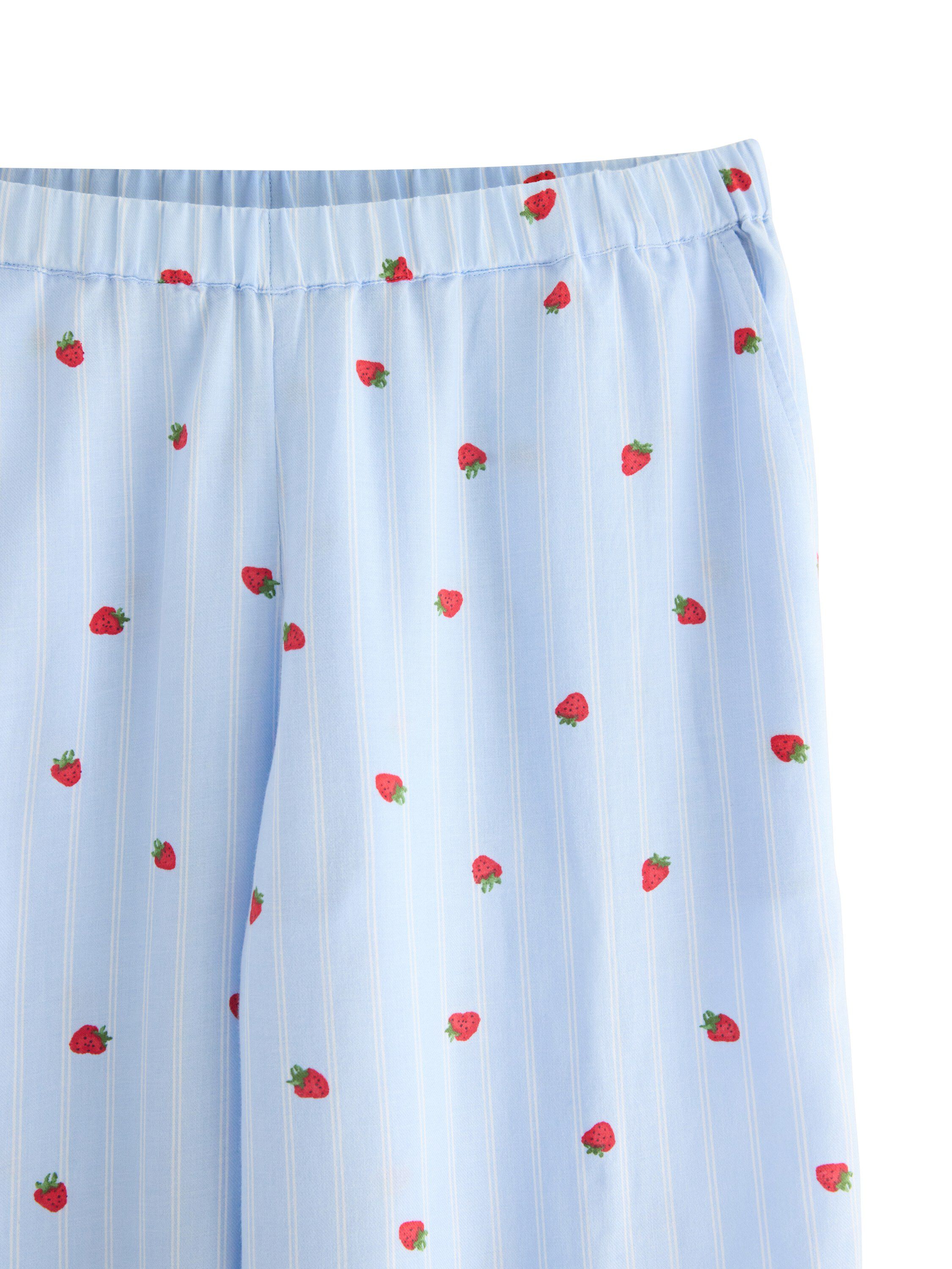 Pyjama trousers in light woven cott