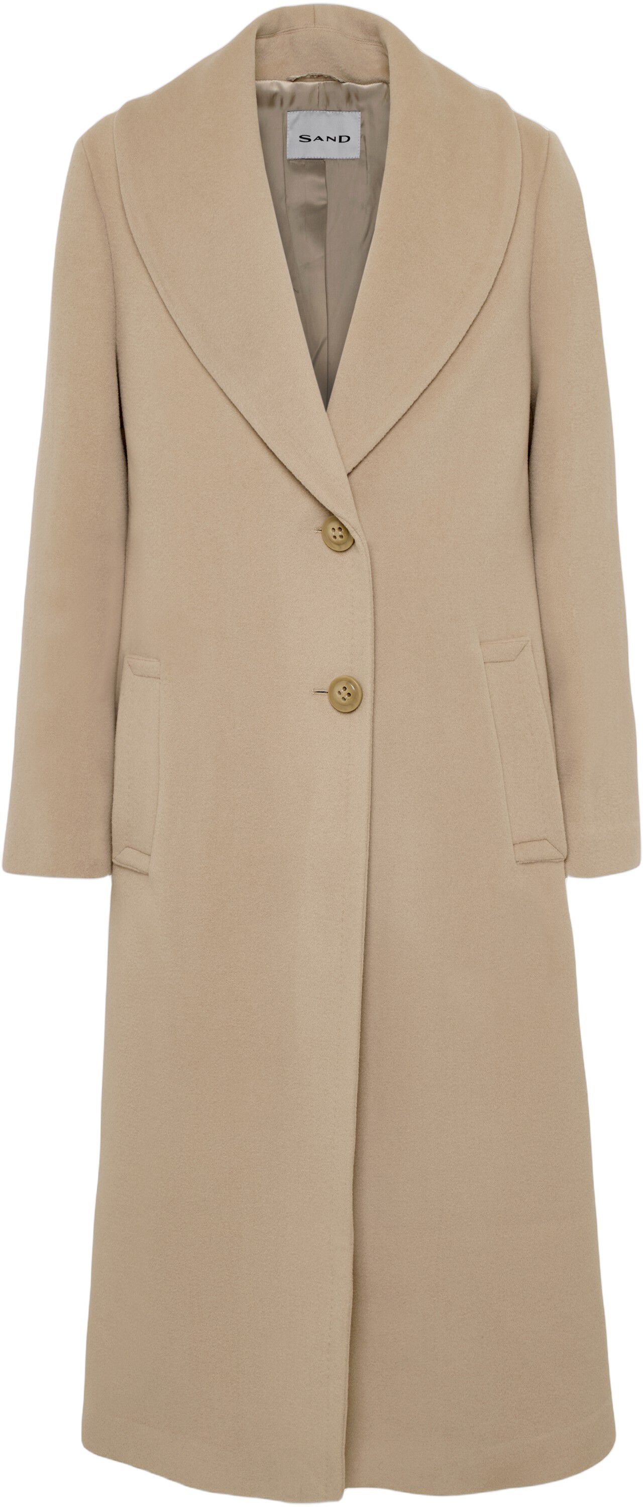 Cashmere Max Drap Coat - Clareta Shawl