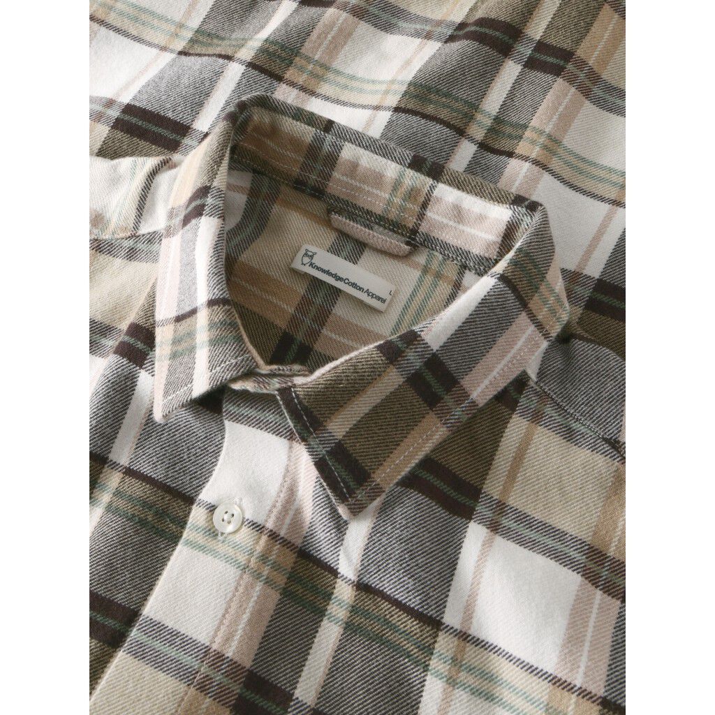 Dune regular checked flannel shirt
