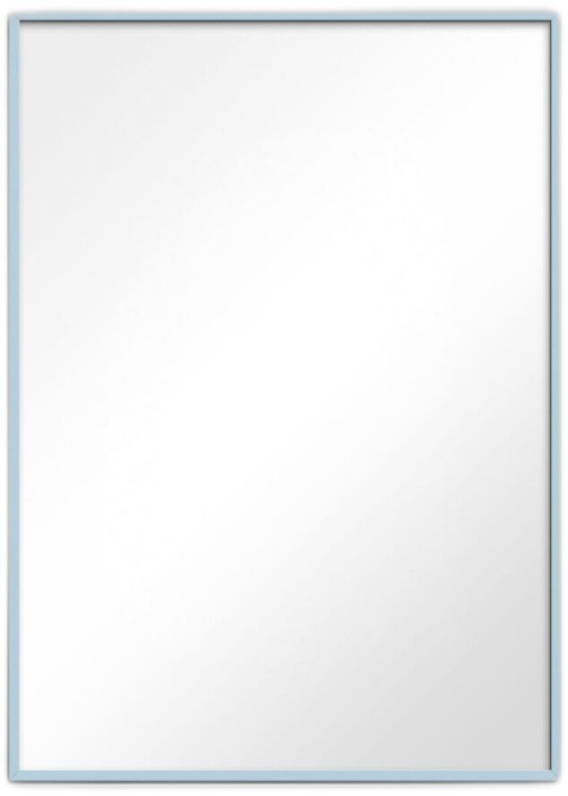 Mirror - Sky Blue Wood