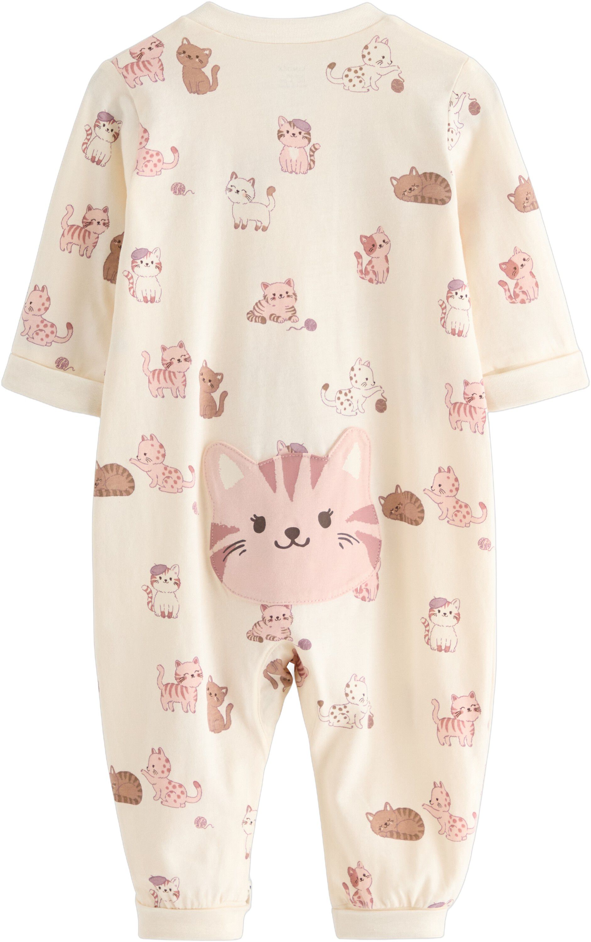 Pyjamas med applikation baktill