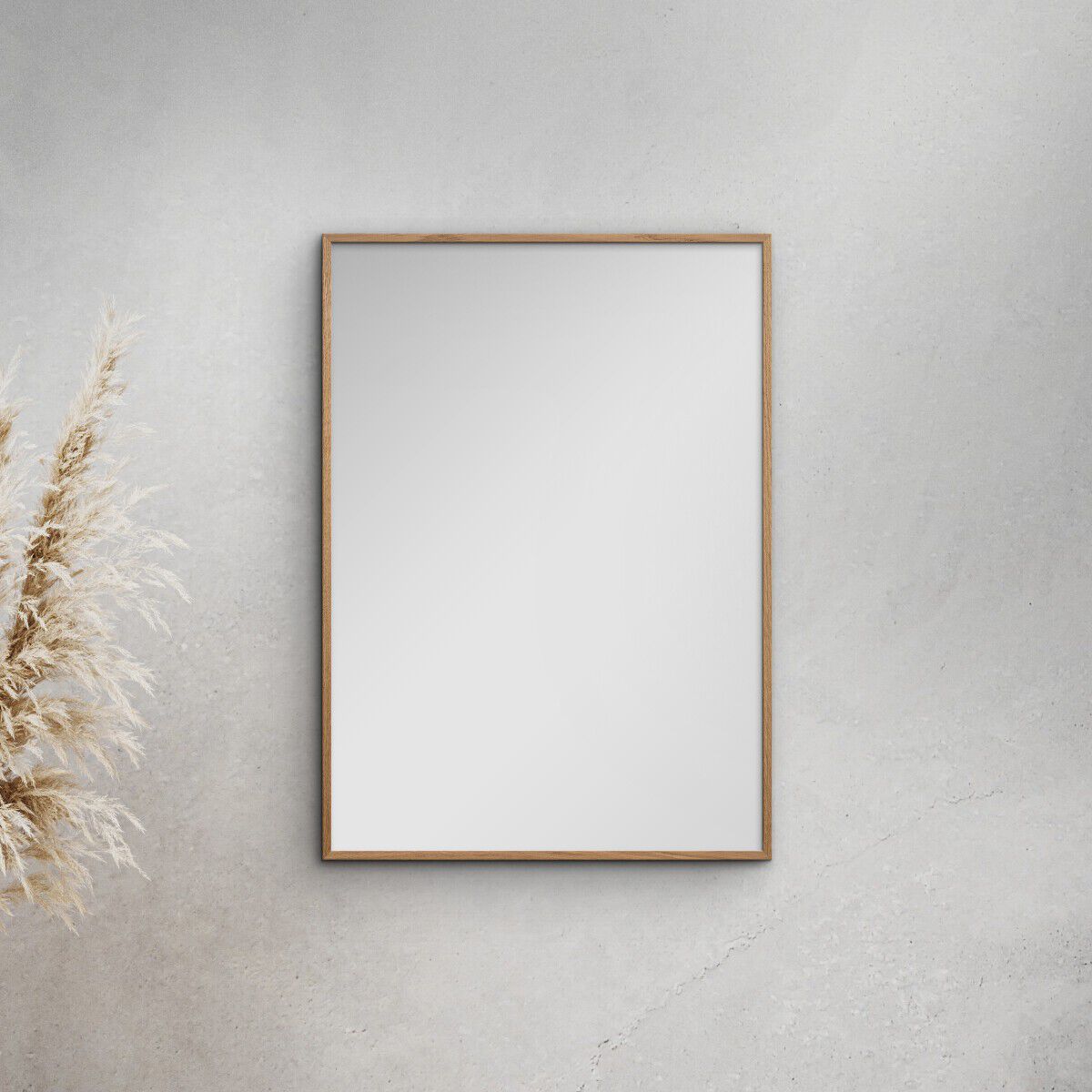 Mirror - Sky Blue Wood