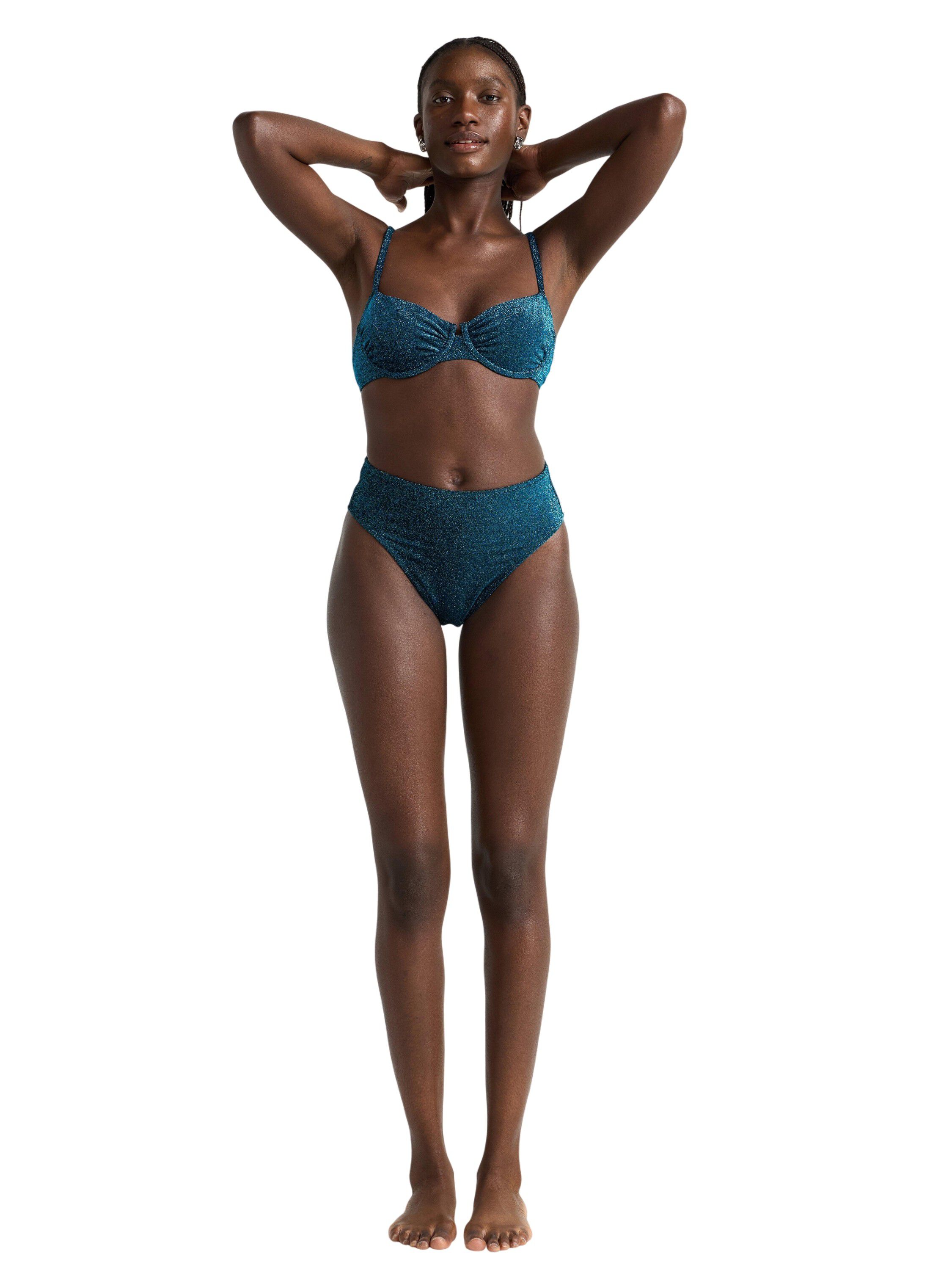 SENNA uvatteret bikini-bh med lurex