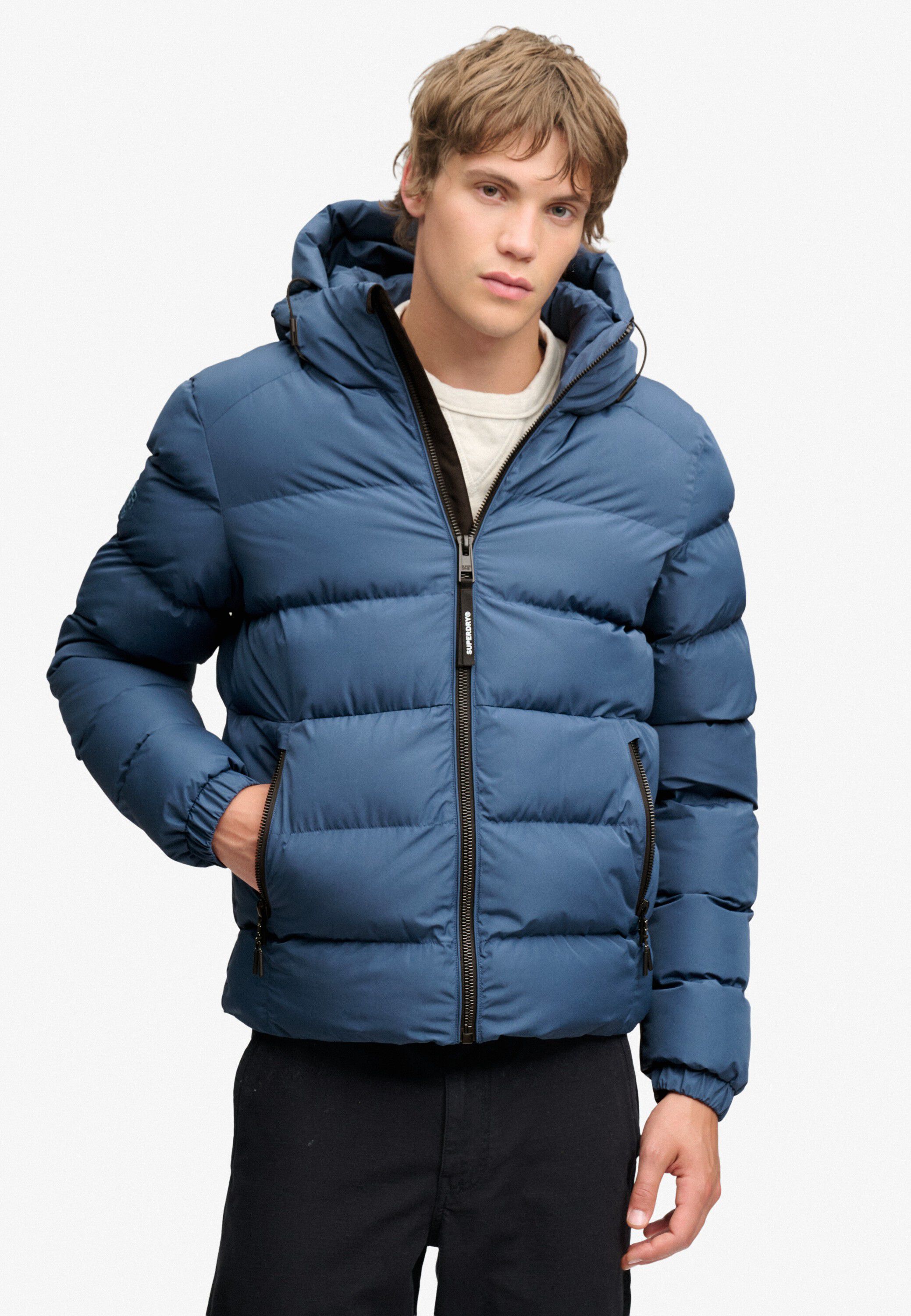 HOODED SPORTS PUFFER JACKET