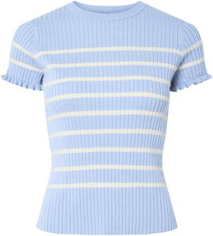 PCFAITH SS O-NECK KNIT D2D