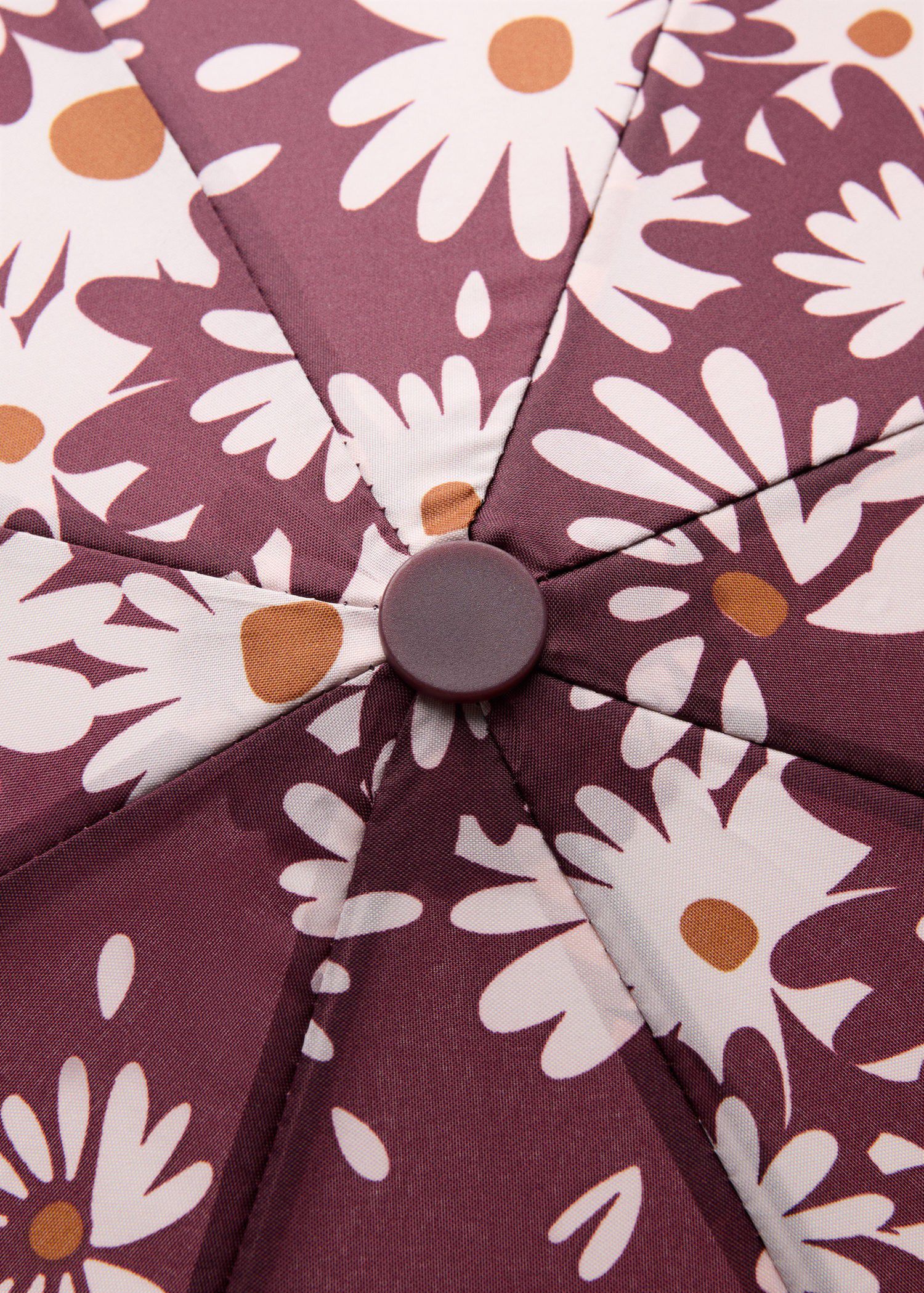 Flower print umbrella