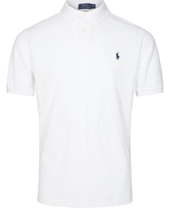 Custom Slim Fit Mesh Polo Shirt