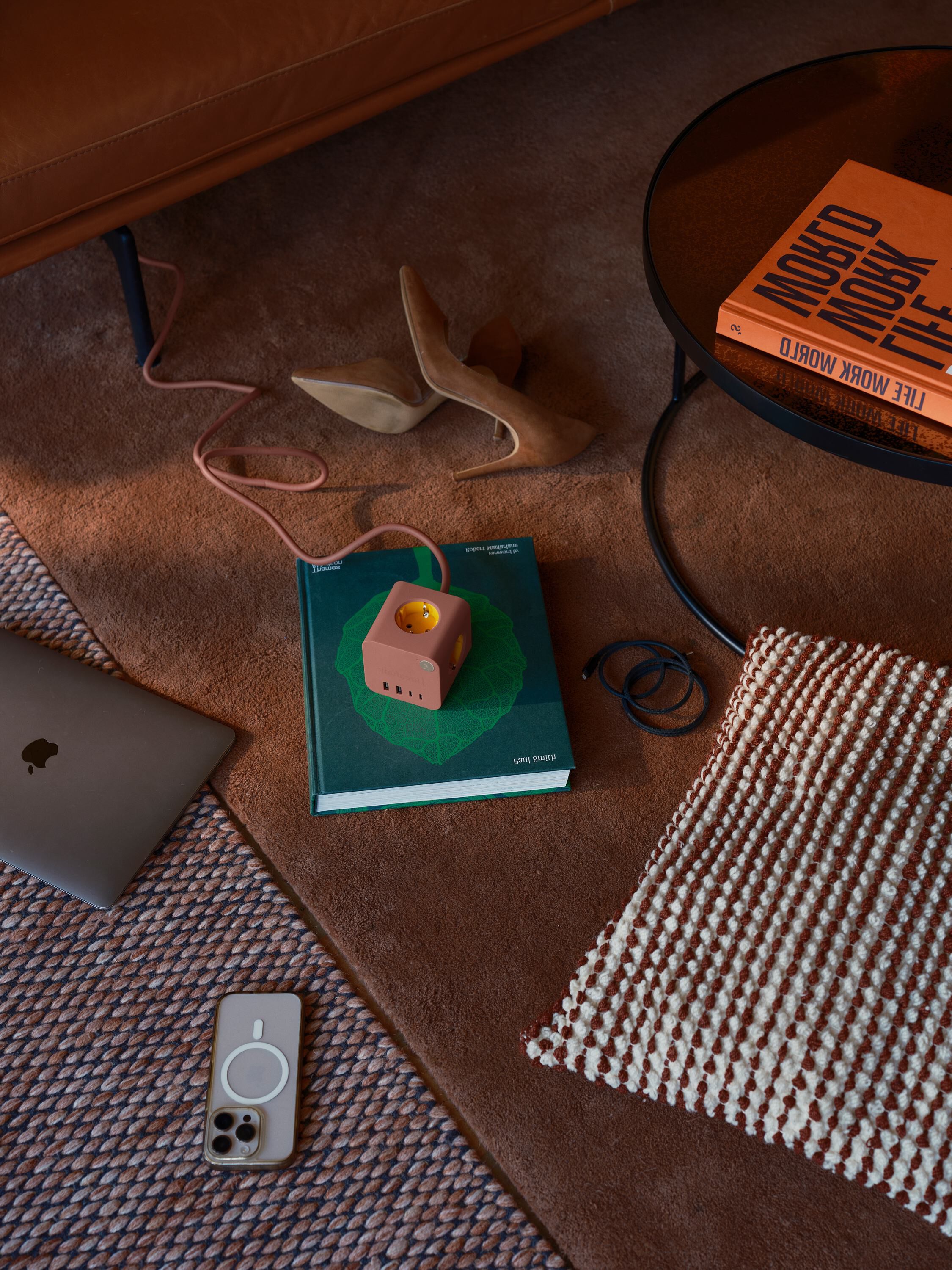 Ampie wired Kraftverk med flera uttag